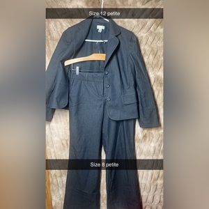 Gray Bluish Elegant Suit